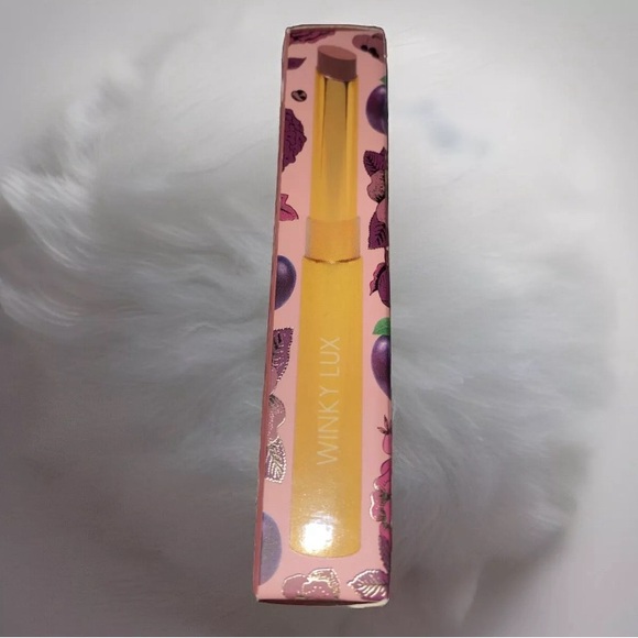 NEW Winky Lux Skinny Plump Demi-Matte Lipstick In Stripped Down - Rosy Pink Nude - Picture 4 of 8